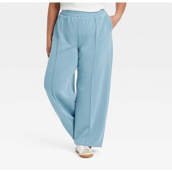 NWT -A New Day Ladies High-Rise Softstream Straight Leg Pull-On Pants - XXL - Picture 3 of 4